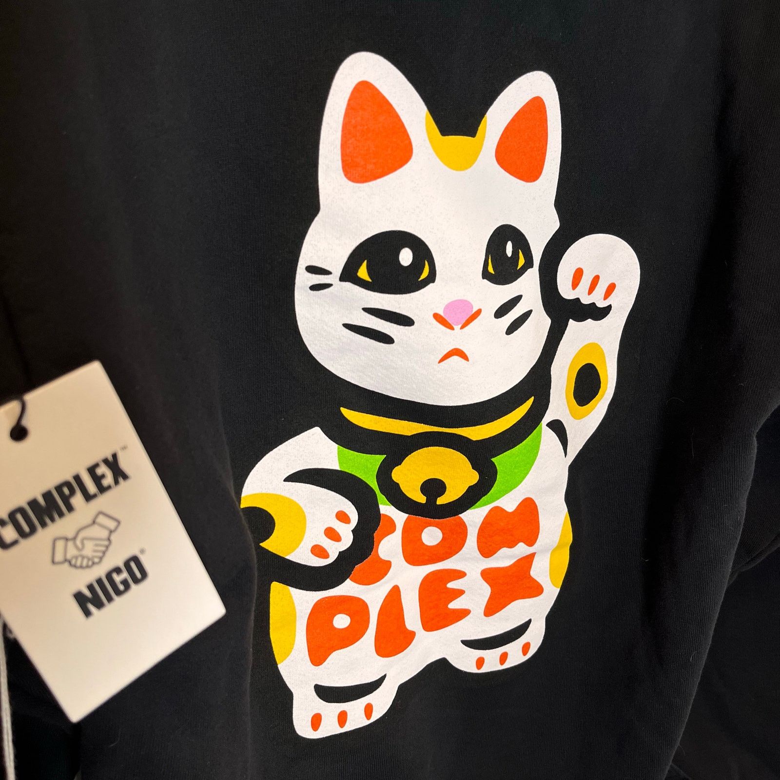 Complex •NWT• Complex x NIGO 20 year Black Maneki Cat Hoodie • XS Size US XS / EU 42 / 0 - 8 Thumbnail