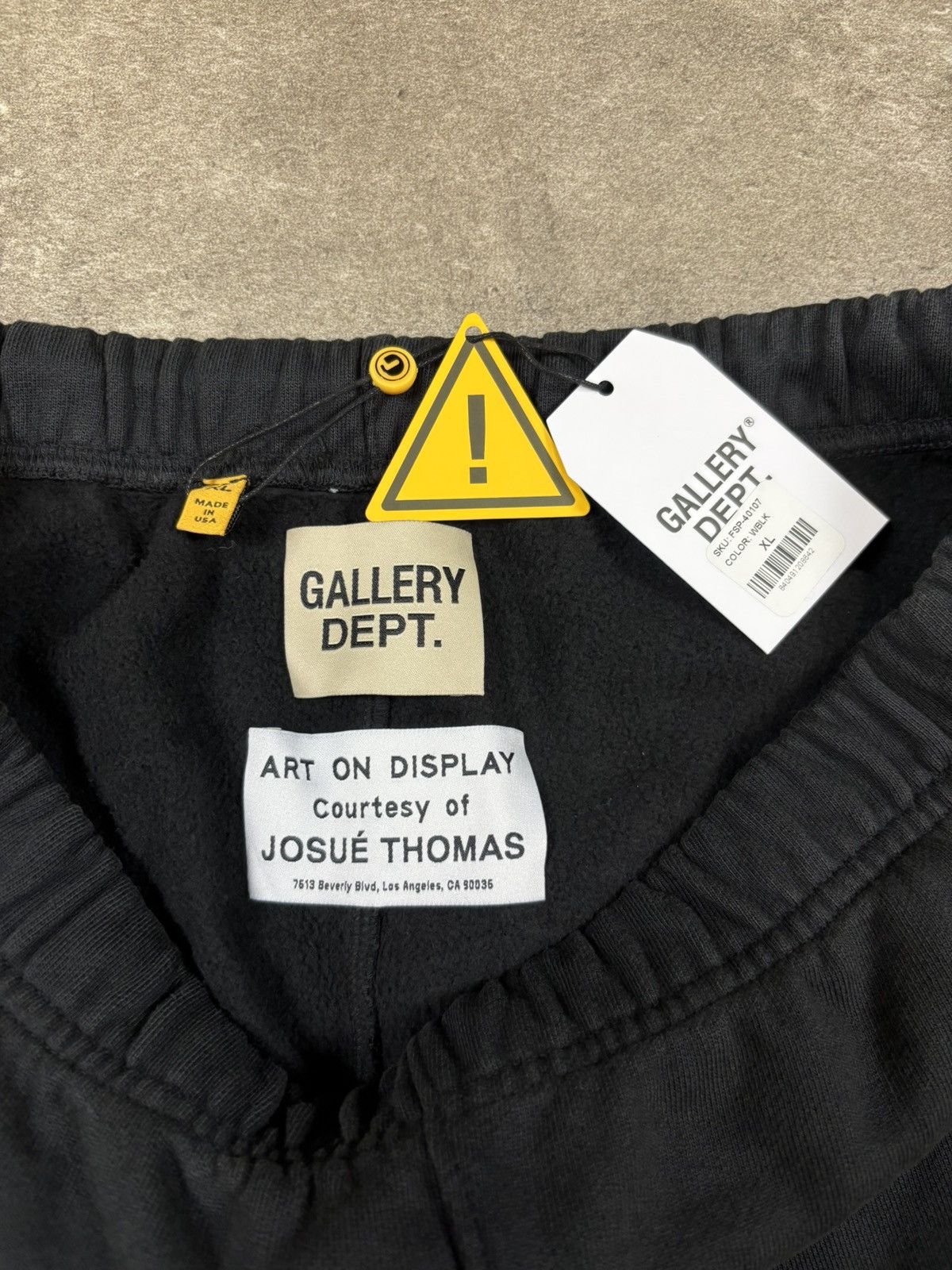 Gallery Dept. Gallery Dept Sweatpants Washed Black Size US 36 / EU 52 - 9 Thumbnail