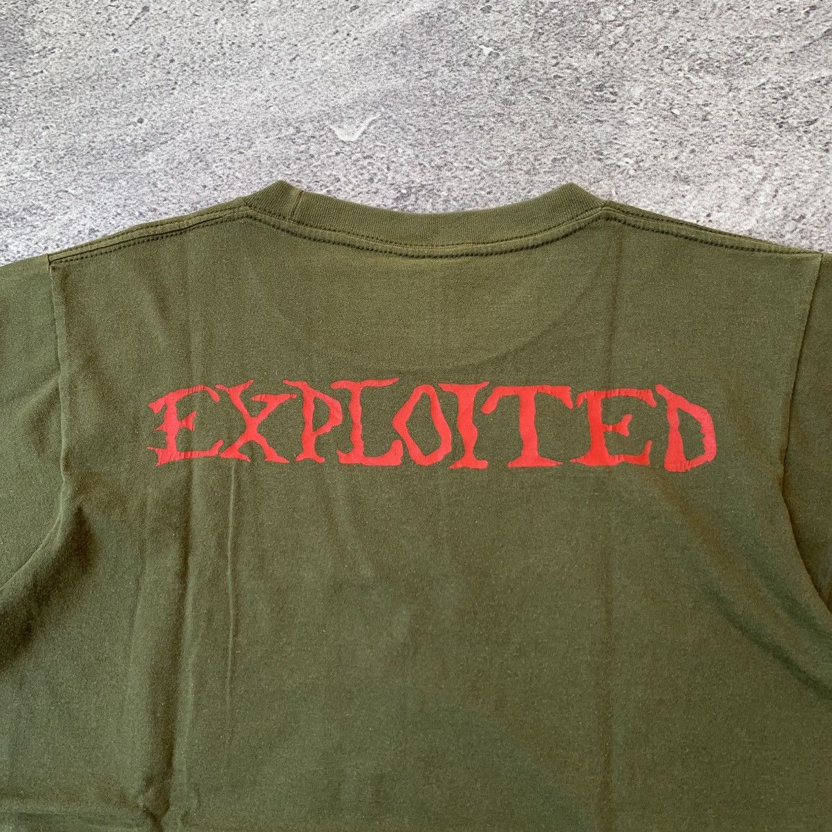 Band Tees × Vintage Vintage The Exploited t-Shirt 1990 Punk Rock Band Tee Size US M / EU 48-50 / 2 - 6 Thumbnail