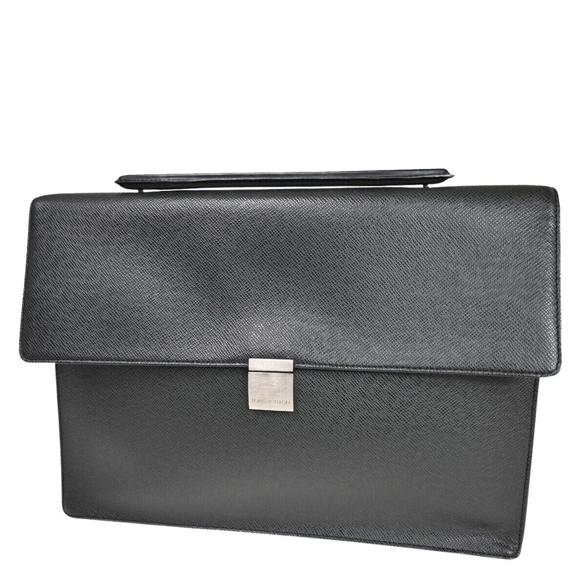 image of Louis Vuitton Angara Briefcases & Attaches in Black, Men's