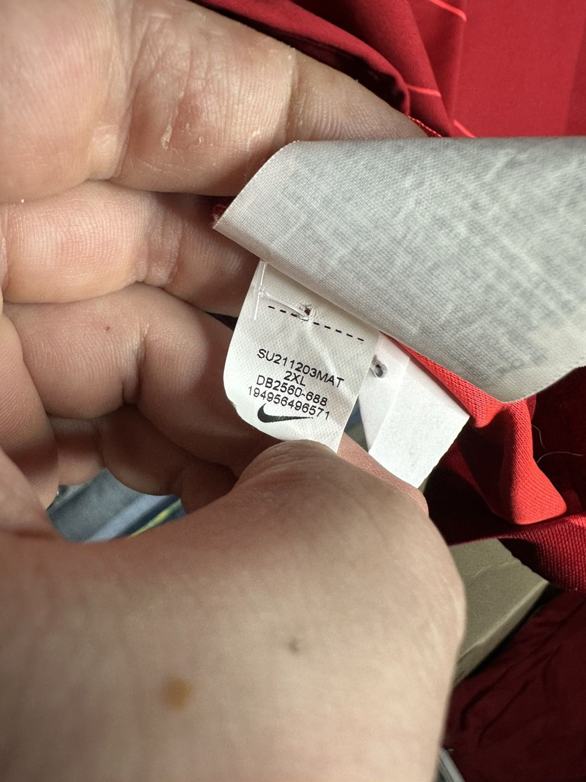 Nike Liverpool 2021/2022 Home Football Shirt Nike Soccer Jersey Size US XXL / EU 58 / 5 - 11 Thumbnail