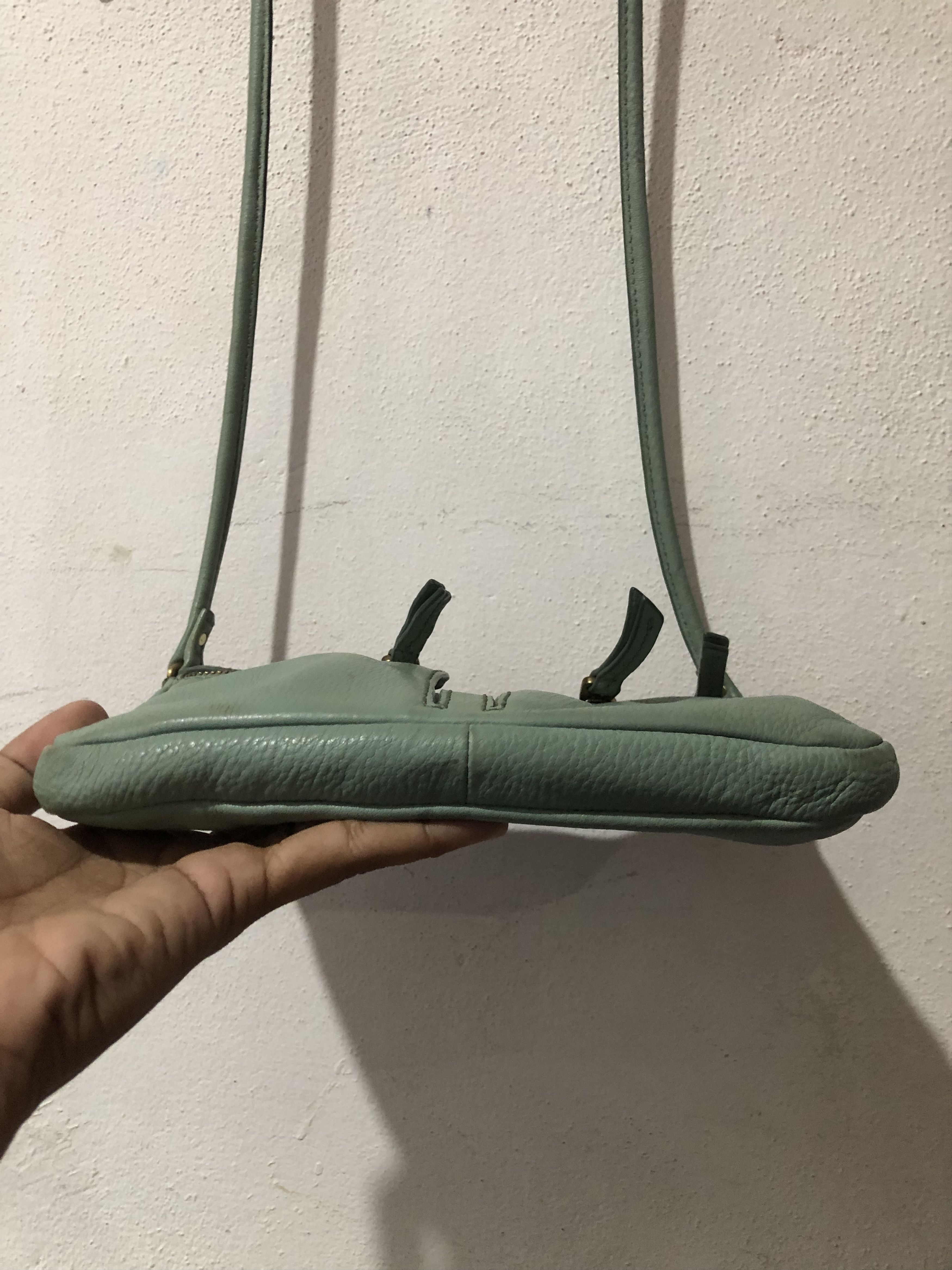 Fossil Fossil Sage Green Pebbled Leather Size ONE SIZE - 5 Thumbnail