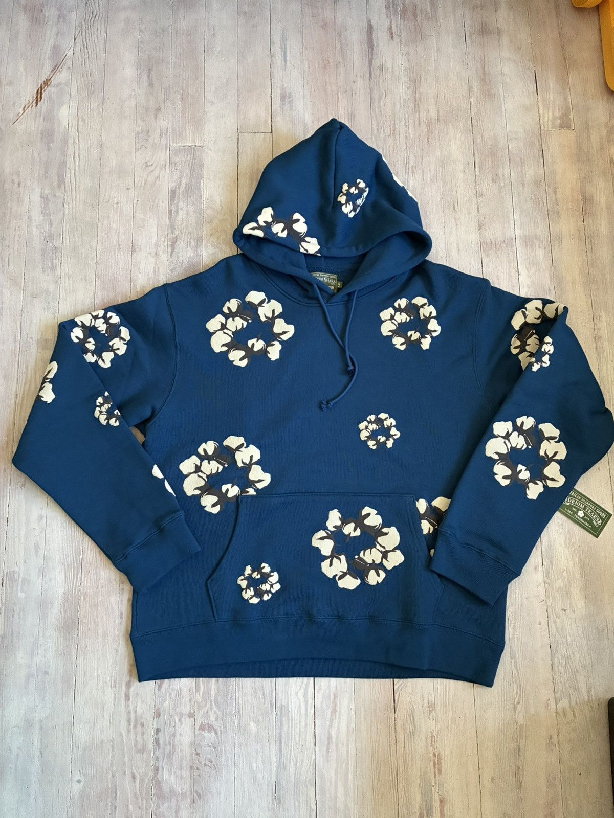 Cactus Plant Flea Market × DENIM TEARS Denim Tears x CPFM Cactus Tears Wreath Hoodie Size US XXL / EU 58 / 5 - 1 Thumbnail