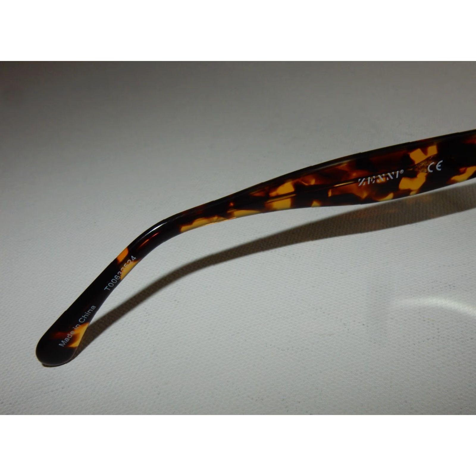 Vintage Zenni Sunglasses Women Brown Photochromic T00632524 Womens Size ONE SIZE - 4 Thumbnail