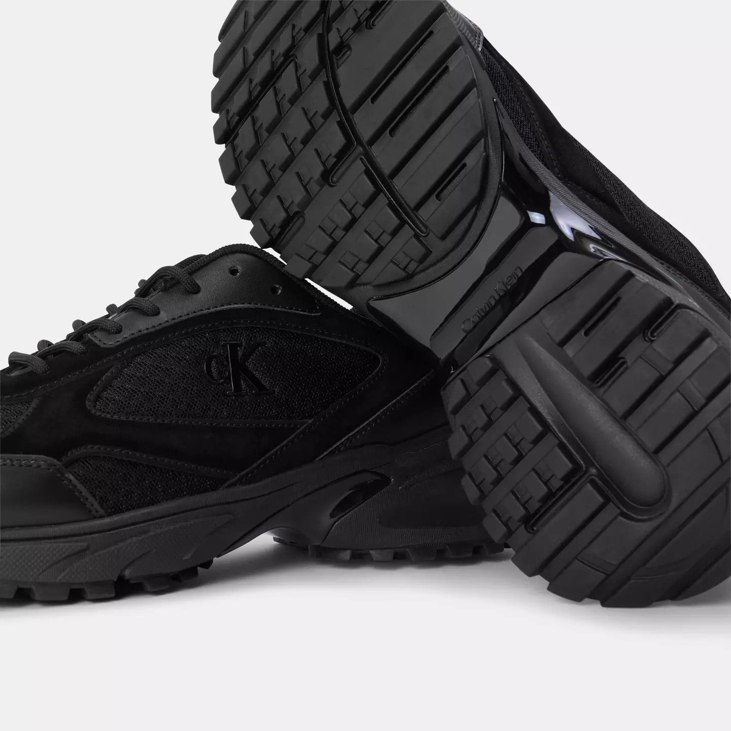 Calvin Klein o1g2r1mq0426 Hike Runners Sneakers in Black Size US 13 / EU 46 - 4 Thumbnail