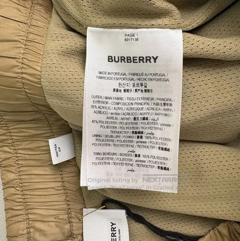 Burberry Burberry Beige Check Cotton Women's Shorts. Size 23" - 4 Thumbnail