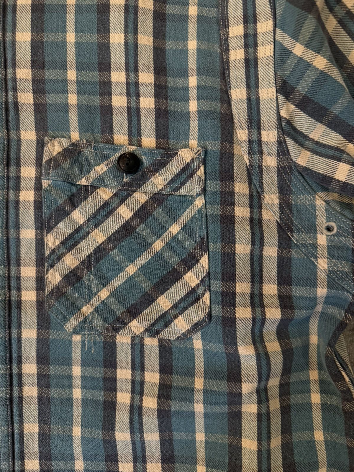 RRL Ralph Lauren RRL 1990s Work Shirt – Early 1st gen Tag – Vintage Plaid Size US M / EU 48-50 / 2 - 5 Thumbnail