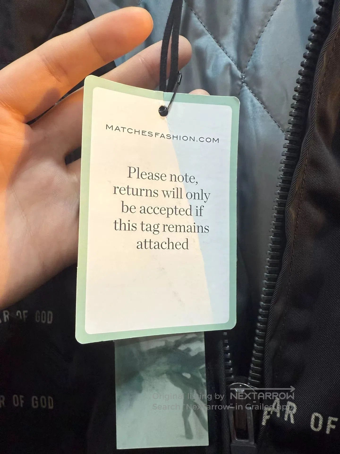 Fear of God Fear of God Season 6 Allover Print Jacket. Size US M / EU 48-50 / 2 - 5 Thumbnail