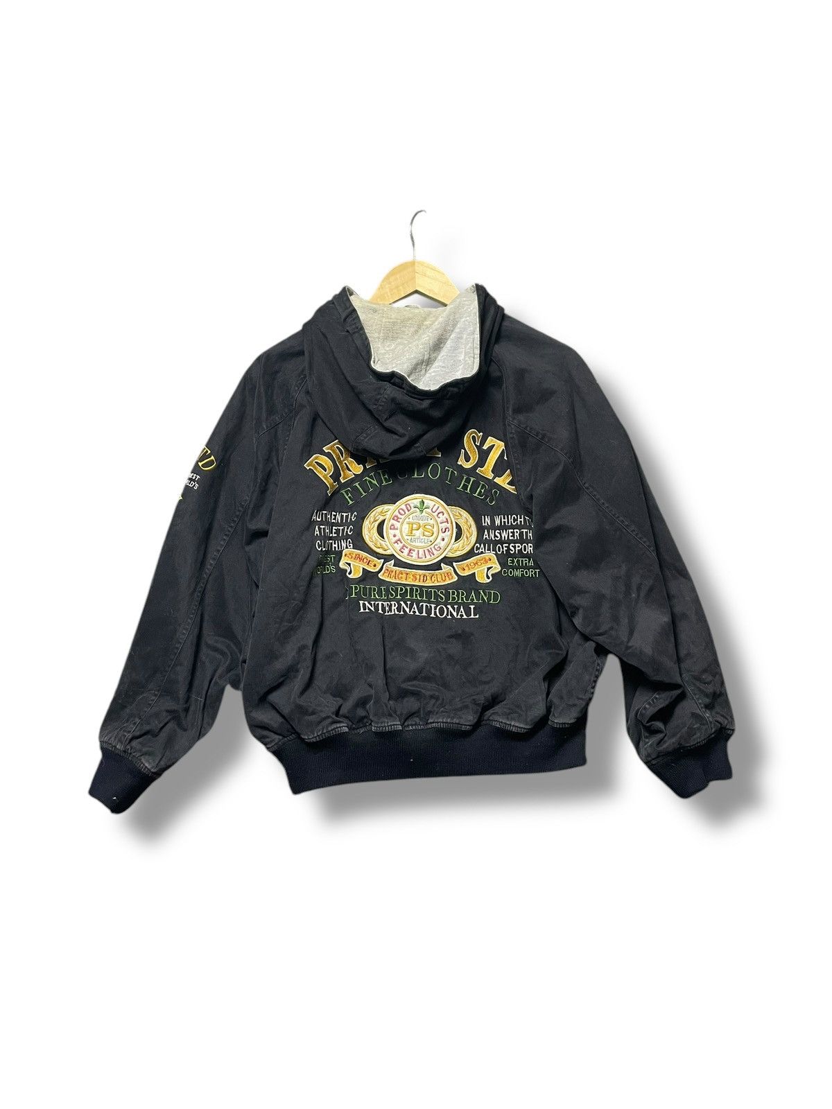 Japanese Brand × Vintage Vintage Pract Studio Reversible Zipper Hoodie Jacket(46) Size US M / EU 48-50 / 2 - 3 Thumbnail
