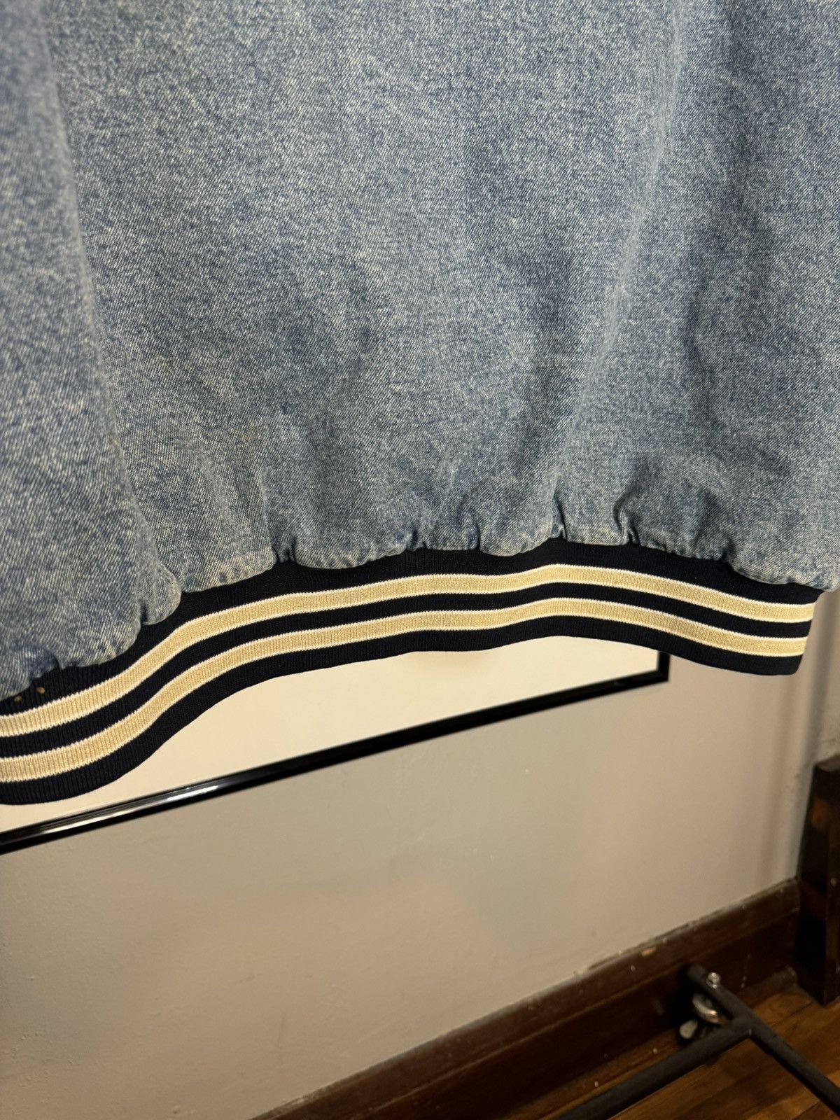 Vintage Vintage Two Tone Denjm Jacket Size US XL / EU 56 / 4 - 8 Thumbnail