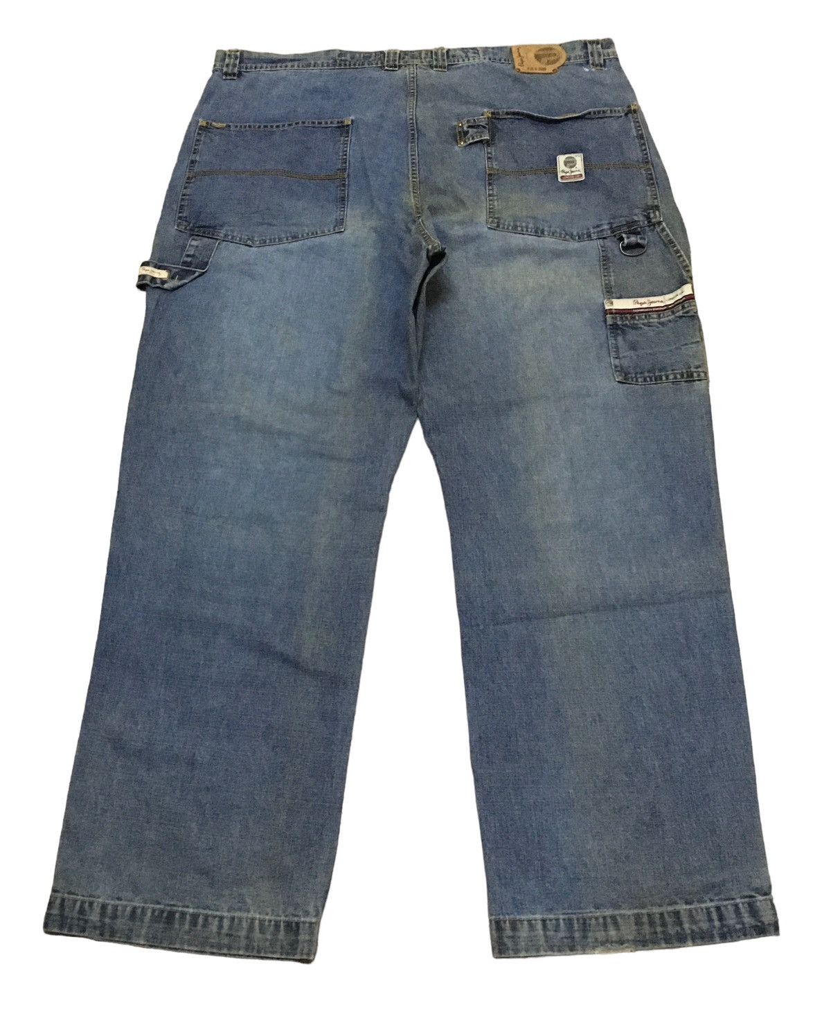 Pepe Jeans Rare Design Vintage Brand Pepe Jeans Oversized Jeans 1990s Size US 44 / EU 60 - 2 Thumbnail
