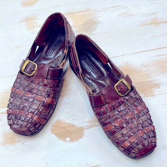 stacy adams huarache sandals