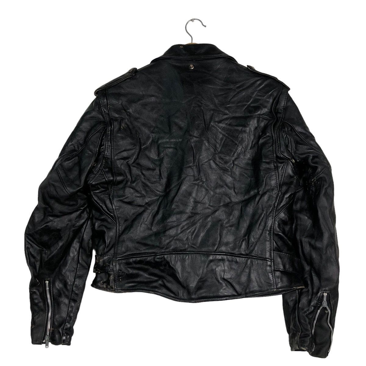 Schott ☄️VINTAGE SCHOTT PERFECTO DOUBLE BREAST BIKER JACKET Size US M / EU 48-50 / 2 - 9 Thumbnail