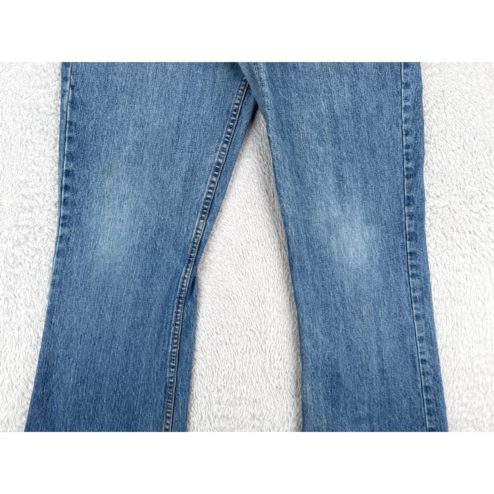 Elleme VINTAGE Ellemenno Jeans Juniors 9 Blue Denim Bootcut Button Fly Mid Rise Cotton 30x30 Jeans Women Blue 30x30 Mens? Size 30" / US 8 / IT 44 - 3 Thumbnail