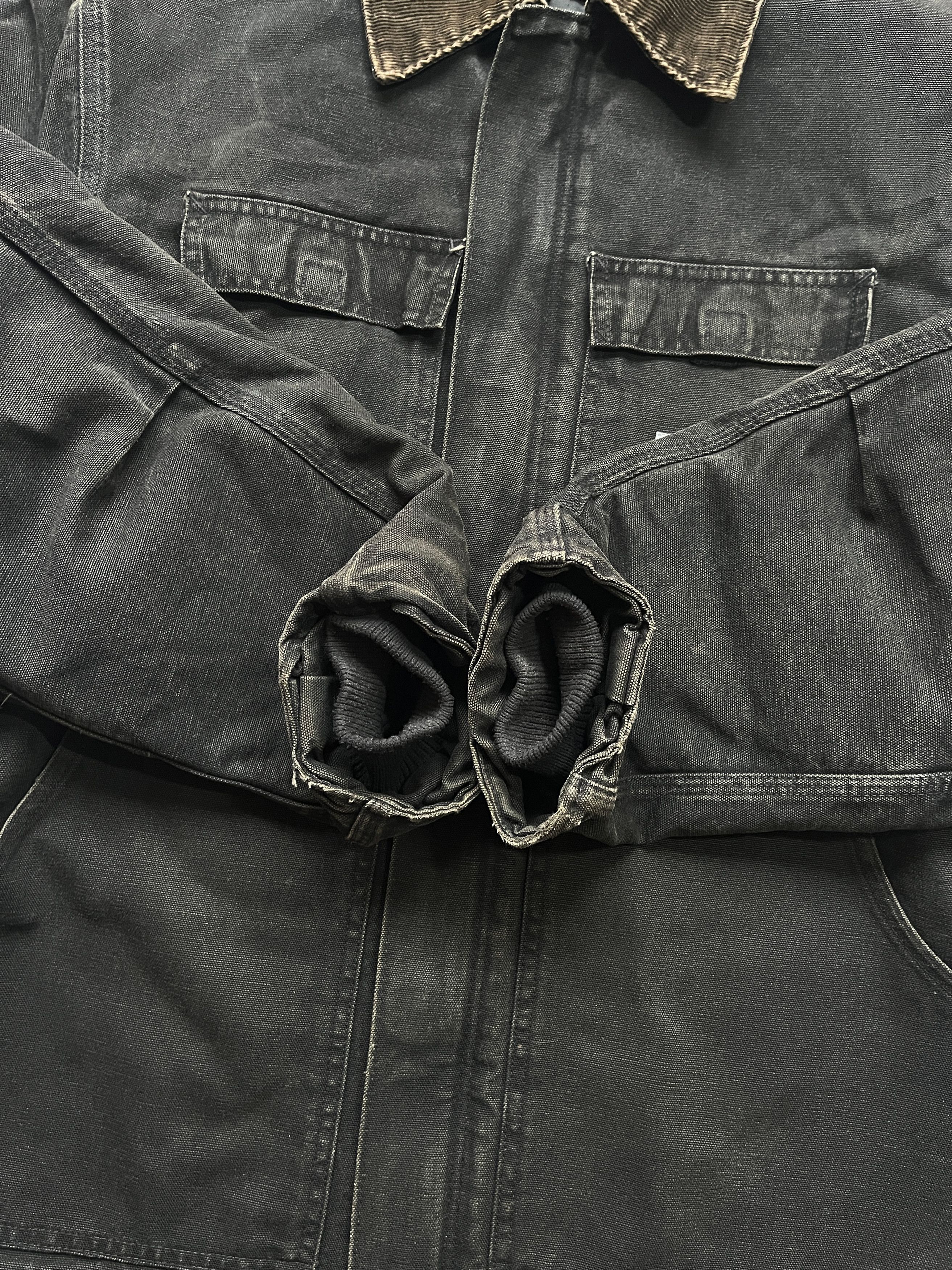 Carhartt Vintage 90s Carhartt C26 Arctic Quilt Lined Jacket Black Size US XL / EU 56 / 4 - 11 Thumbnail