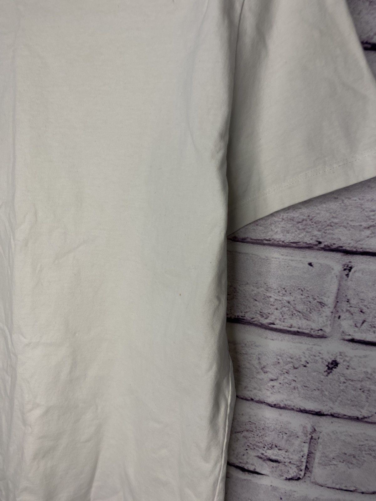 Allsaints Mens Vintage Allsaints Japanese Double Logo White T- Shirt Size US M / EU 48-50 / 2 - 13 Thumbnail