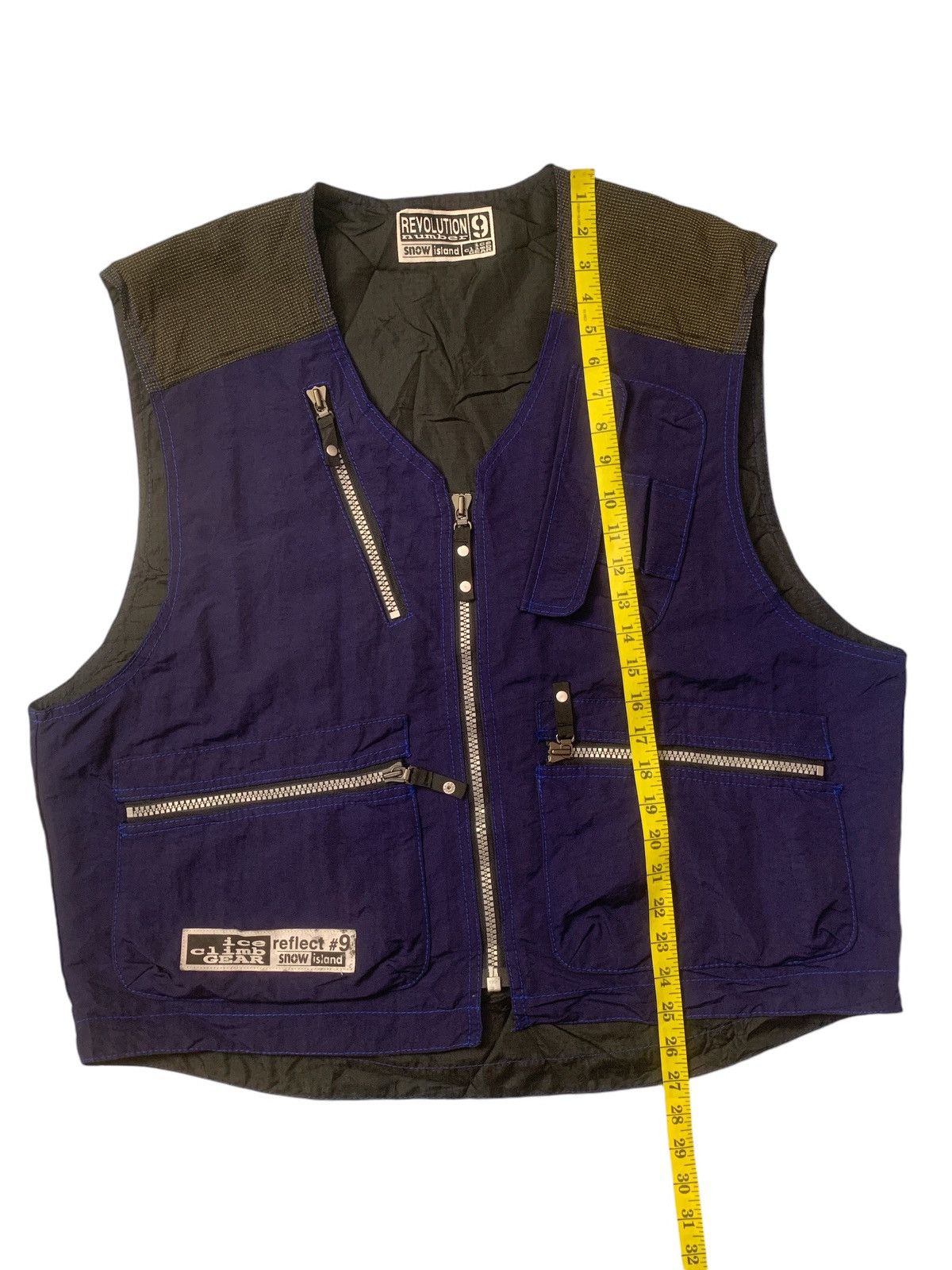 Japanese Brand Rare Design Revolution Number 9 Snow Island Vest Jackets Size US M / EU 48-50 / 2 - 10 Thumbnail