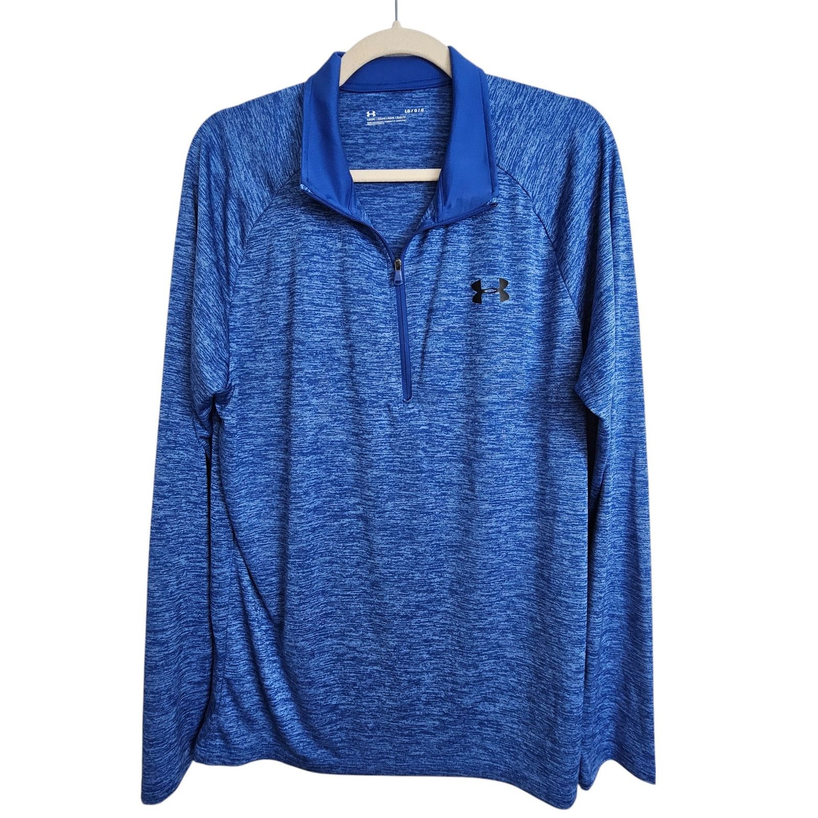 Under Armour Under Armour Mens Loose Fit Pullover 1/4 Zip Shirt L Stretc Size US L / EU 52-54 / 3 - 1 Thumbnail