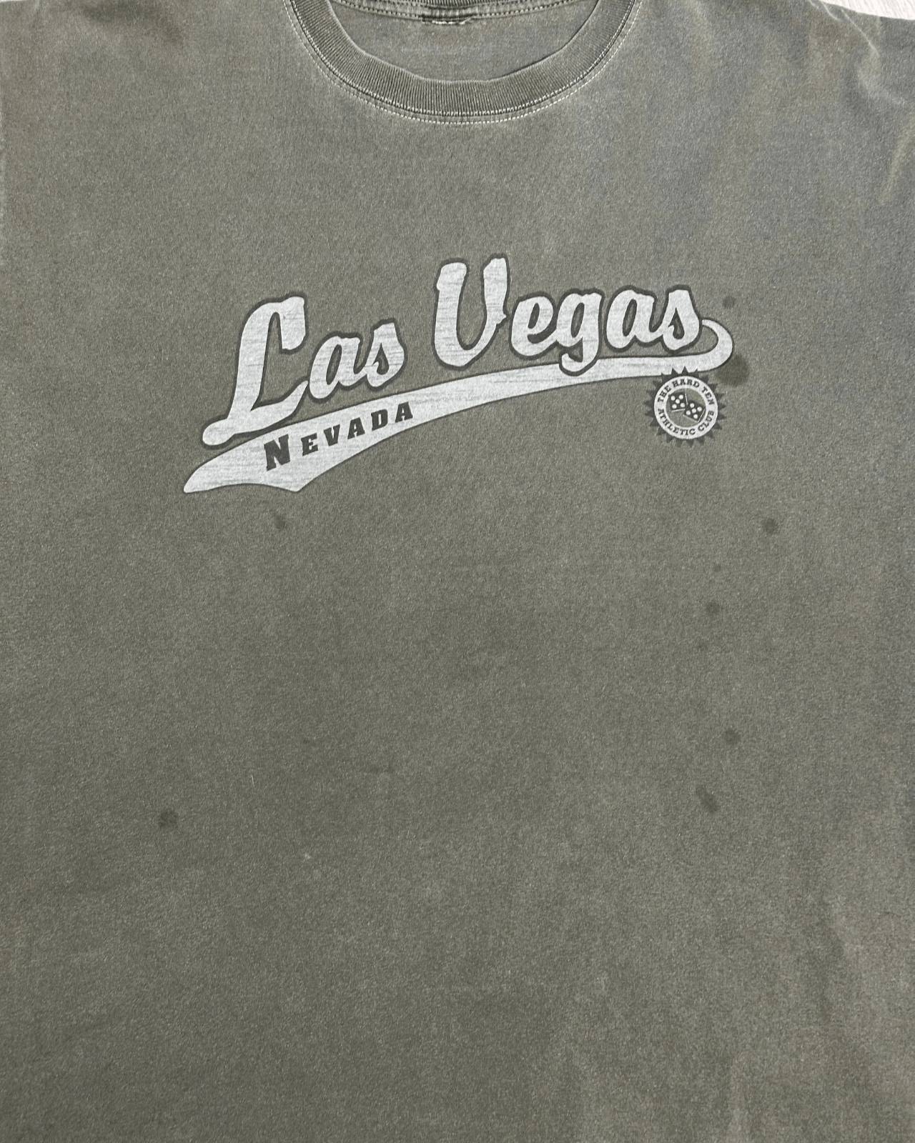 Vintage Vintage Las Vegas Nevada Hard Ten Olive Green T-Shirt Large Size US L / EU 52-54 / 3 - 6 Thumbnail
