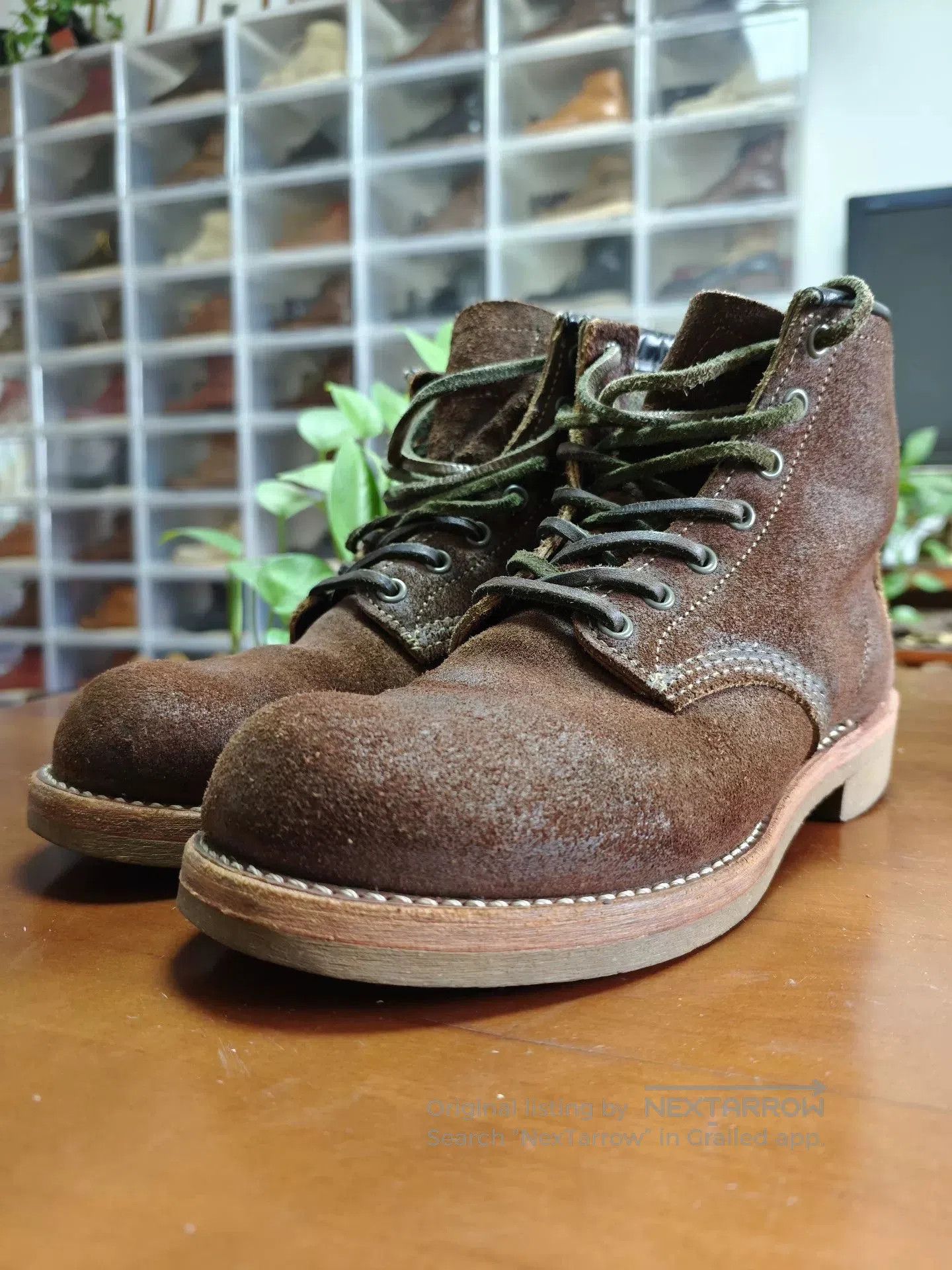 Red Wing Red Wing 4618 Brown Work Boots. Size US 7 / EU 40 - 3 Thumbnail