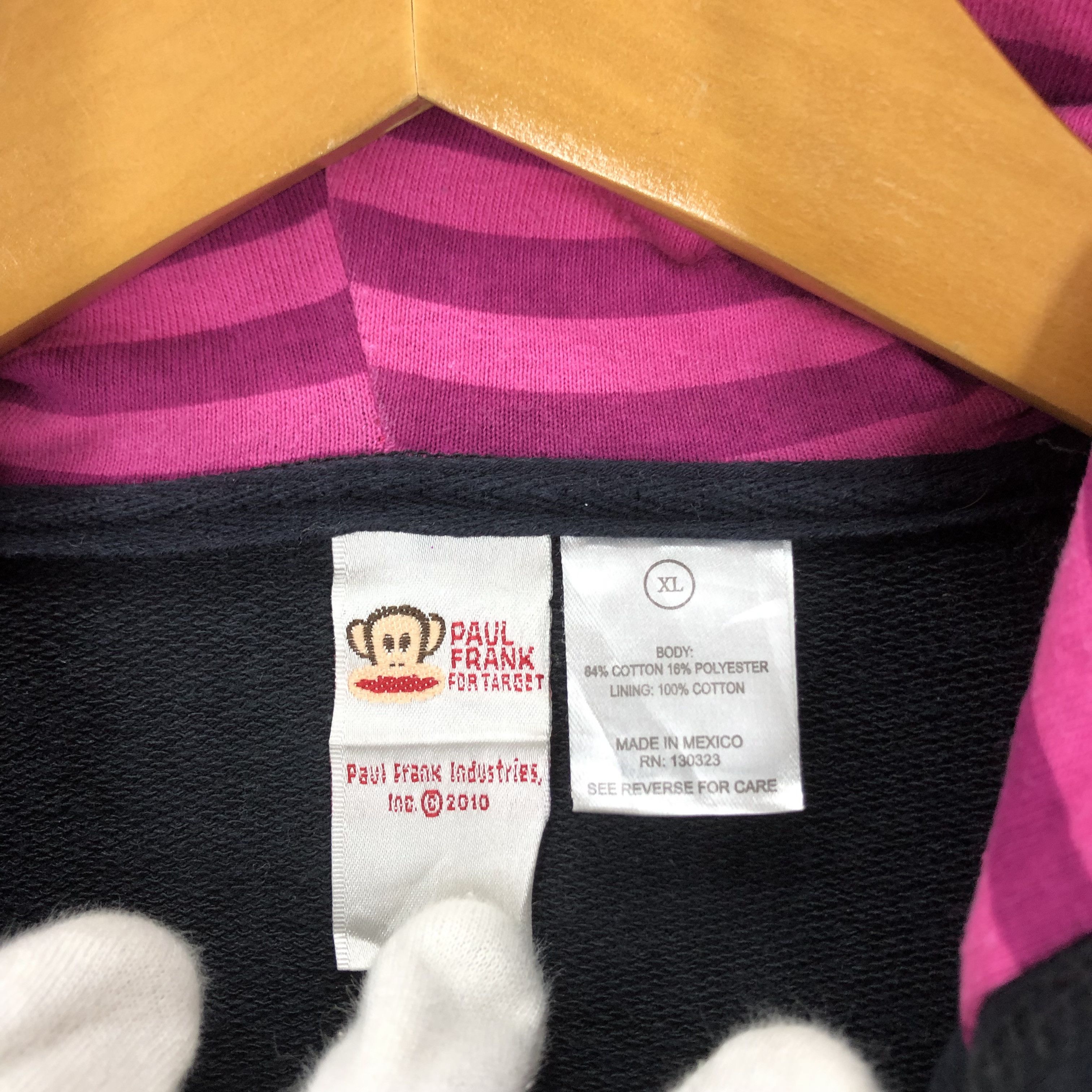 Paul Frank PAUL FRANK Zipper Hoodie #1630/03 Size XS / US 0-2 / IT 36-38 - 5 Thumbnail