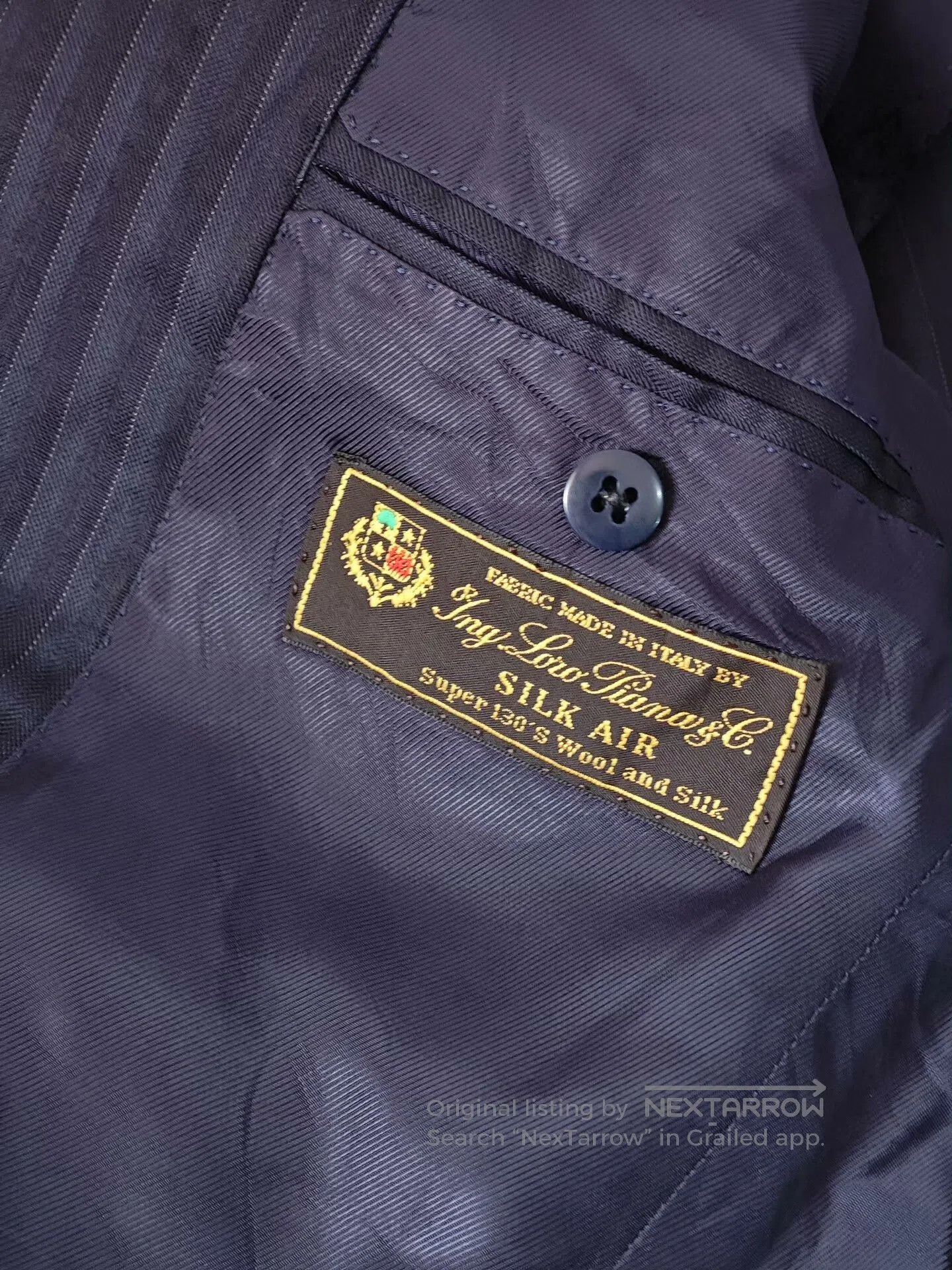 Loro Piana Italian Loro Piana Wool Silk Suit. Size US S / EU 44-46 / 1 - 6 Thumbnail