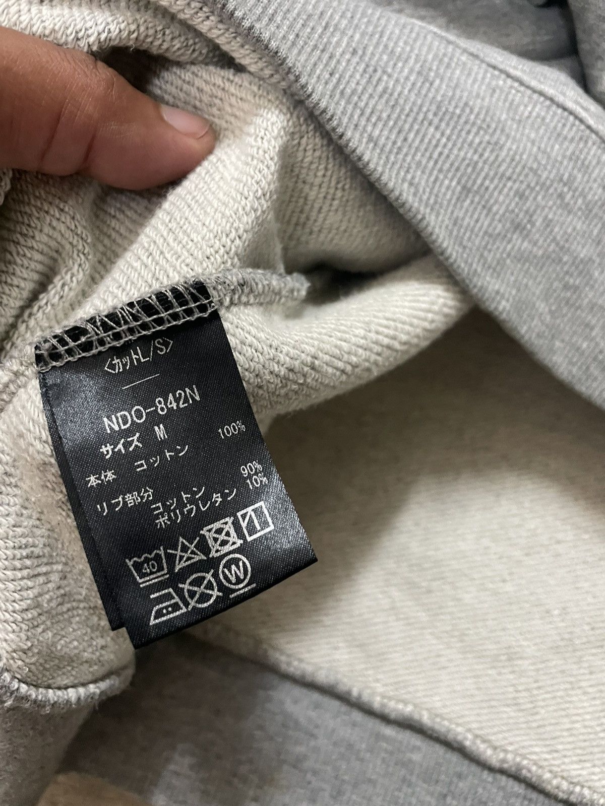 Number (N)ine Number Nine Hoodie Made in Japan Size US S / EU 44-46 / 1 - 5 Thumbnail