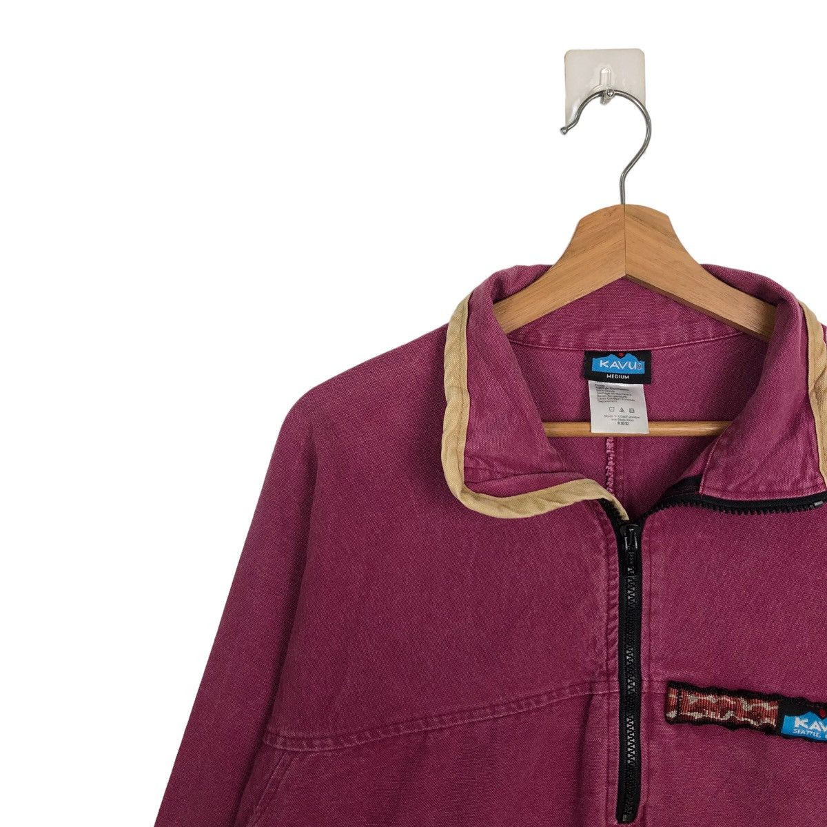 Japanese Brand VINTAGE WORK CHORE JACKET KAVU USA Size US M / EU 48-50 / 2 - 6 Thumbnail
