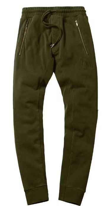 Kith Kith Bleecker Sweatpant - Olive - XL Size US 36 / EU 52 - 1 Thumbnail