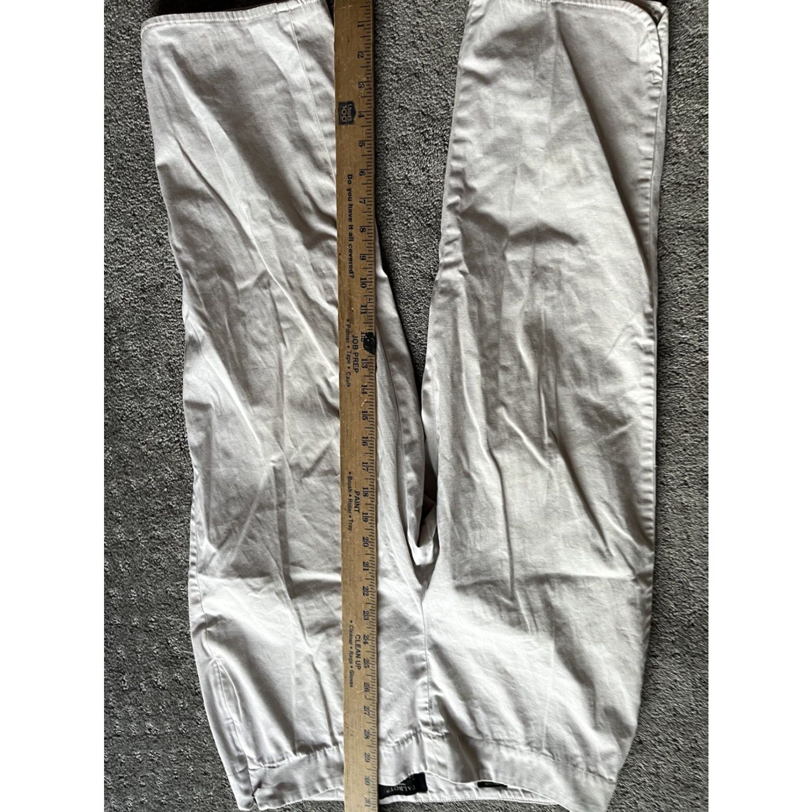 Talbots Talbots Woman Heritage Pants 10P Petite Flat Front Beige Ivory Pant Women's Petite 10P Flat Front Beige Talbots Pants Size 32" / US 10 / IT 46 - 6 Thumbnail