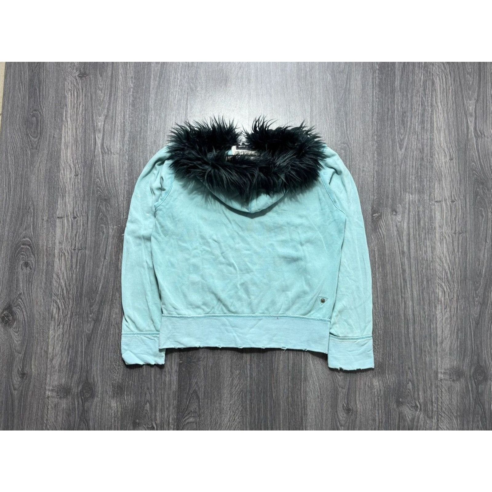 Japanese Brand × Vintage Y2K Faded Distressed LGB If Six Was Nine Style Faux Fur Zip Size US XL / EU 56 / 4 - 9 Thumbnail