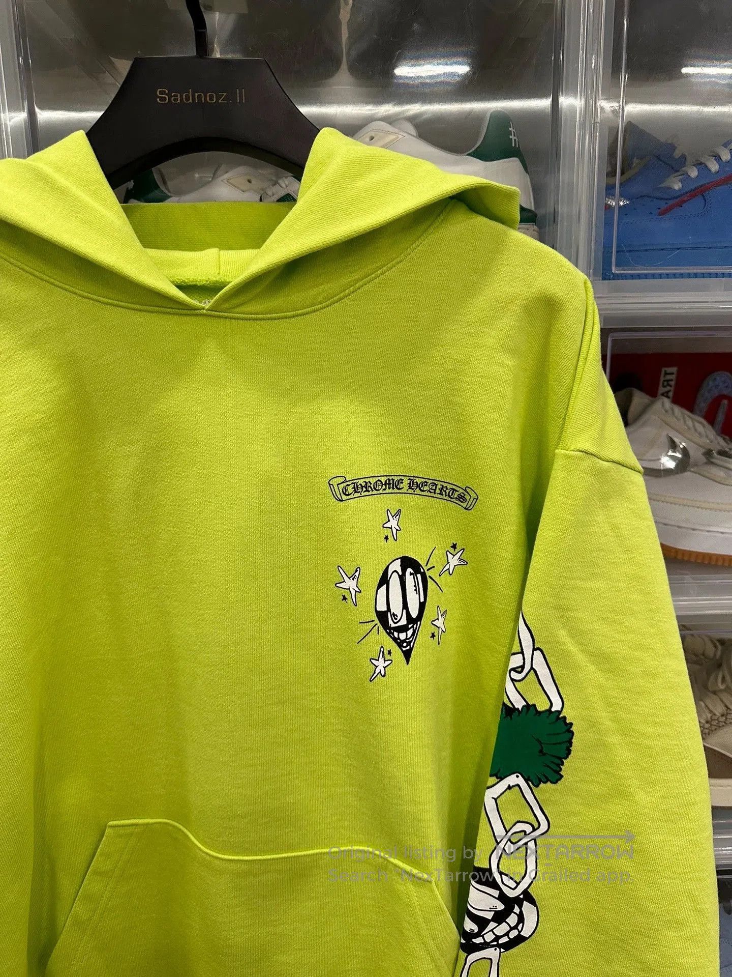 Chrome Hearts chrome hearts mattyboy fluorescent green hoodie. Size US XXL / EU 58 / 5 - 2 Thumbnail