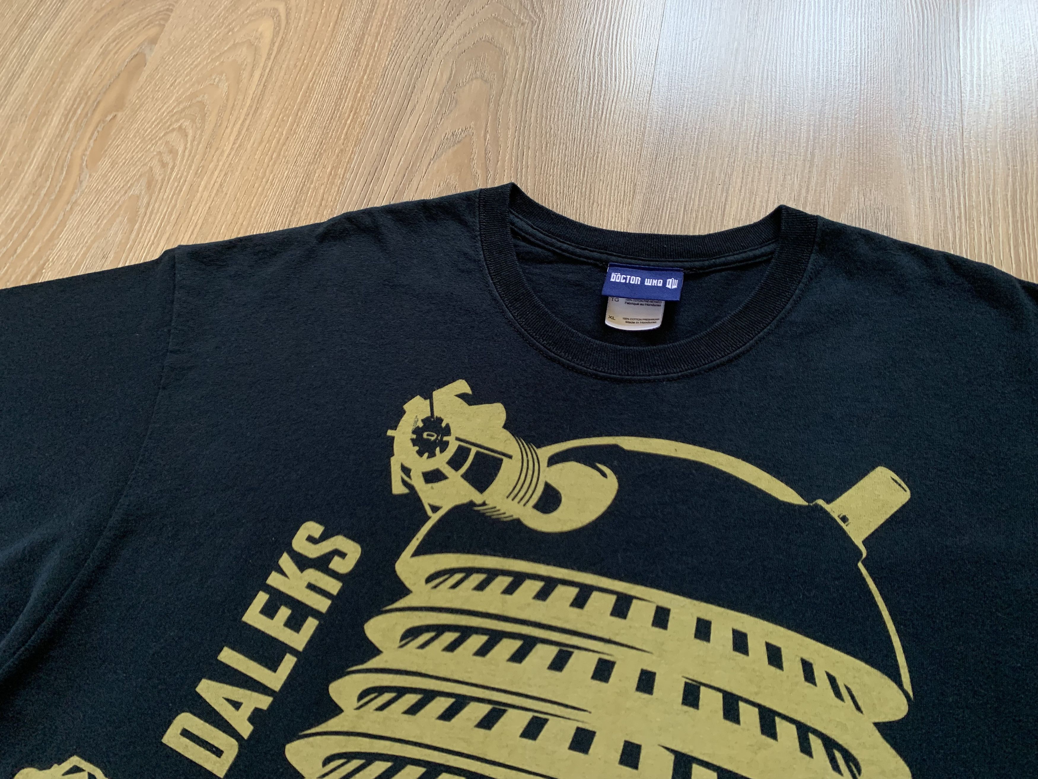 Gildan Rare Vintage Doctor Who Dalek T Shirt 2012 Size US L / EU 52-54 / 3 - 4 Thumbnail