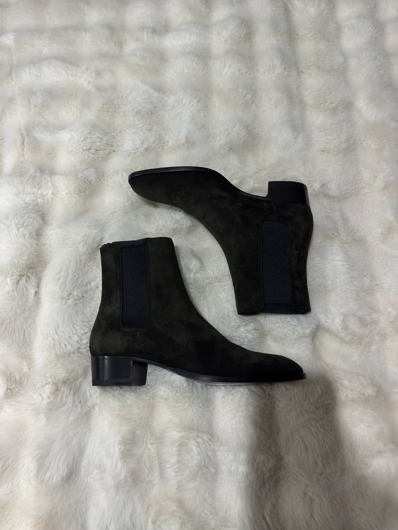 Saint laurent paris Suede Chelsea boots 2506-Nextarrow