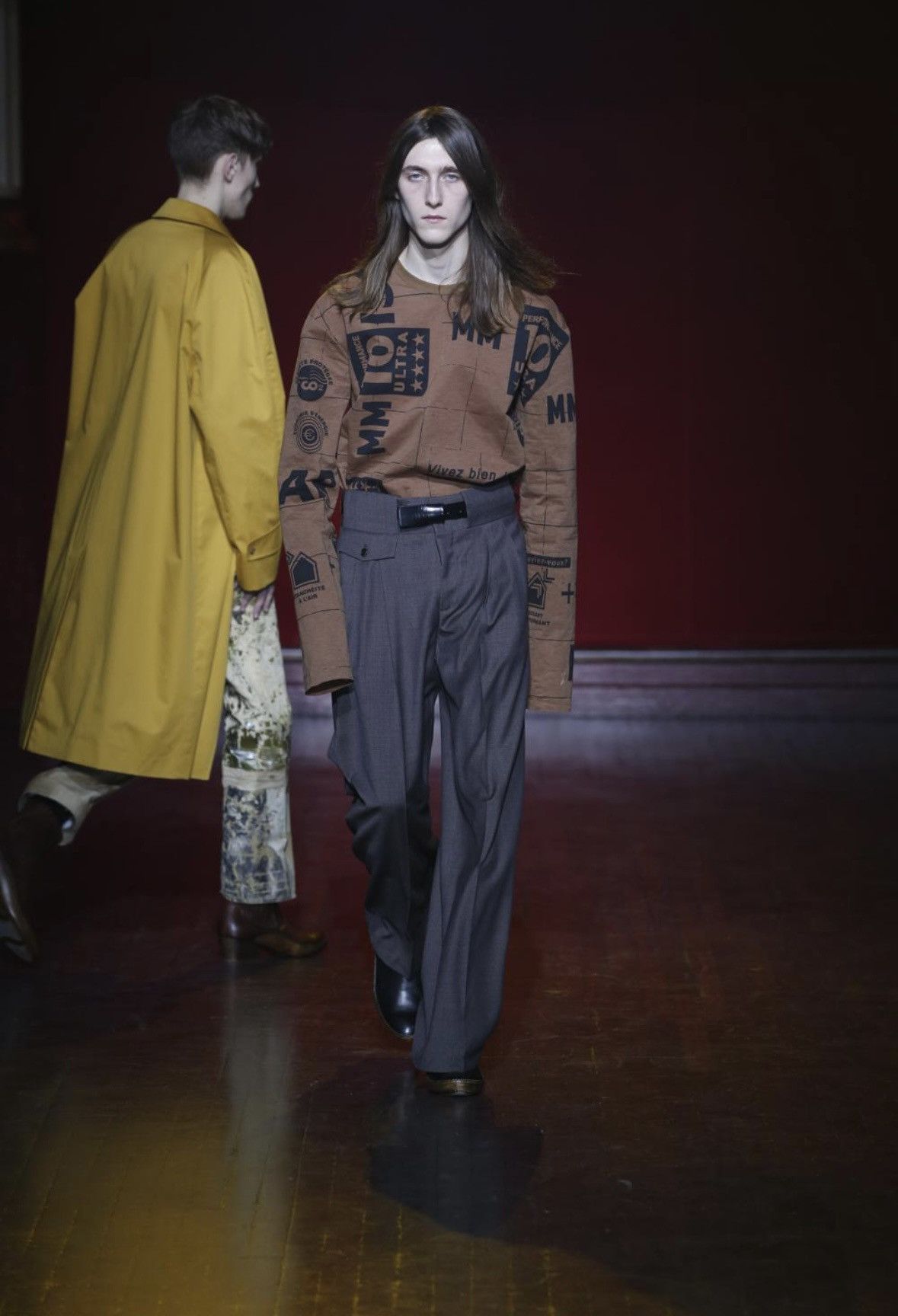 Maison Margiela *RARE* FW15 Oversized Brown Long Sleeve Top Size US M / EU 48-50 / 2 - 1 Thumbnail