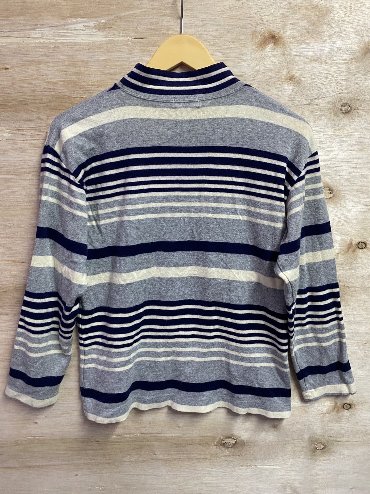Issey Miyake vintage issey miyake I.S stripes tshirt Size M / US 6-8 / IT 42-44 - 7 Thumbnail