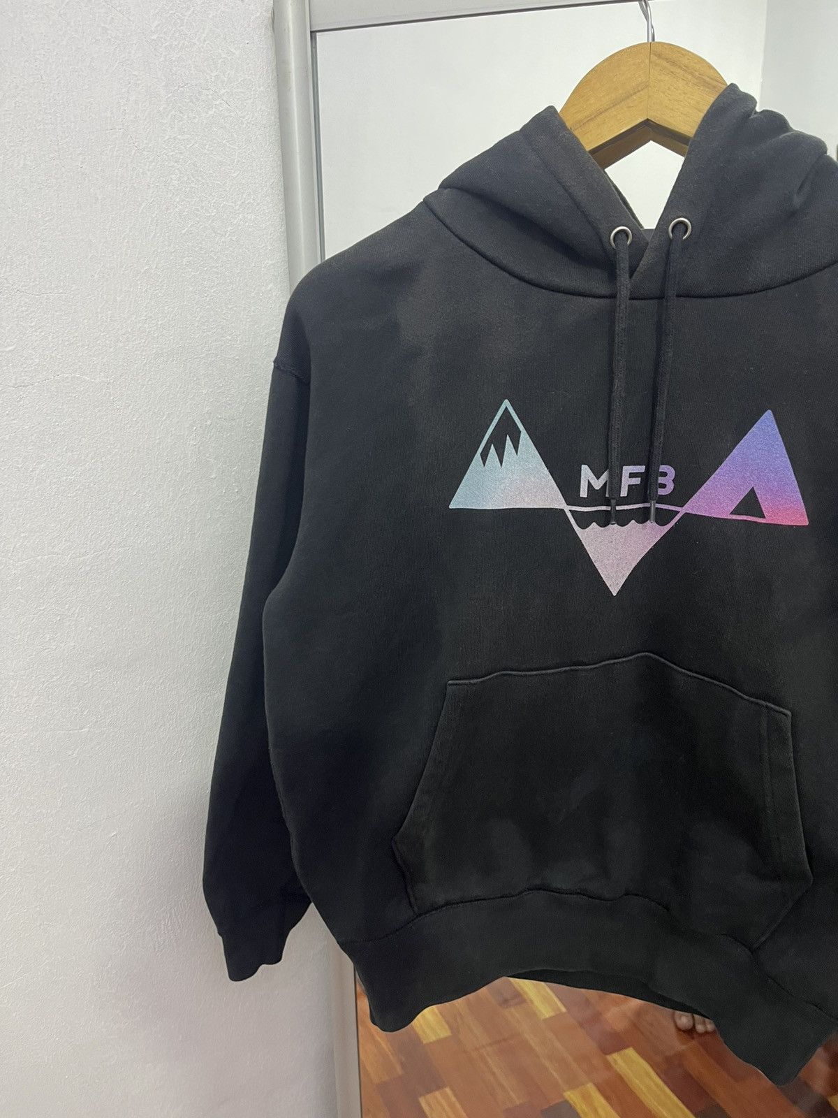 Japanese Brand MFB Miyaco Fishing Boy Gradient Logo Hoodie M Size US M / EU 48-50 / 2 - 3 Thumbnail