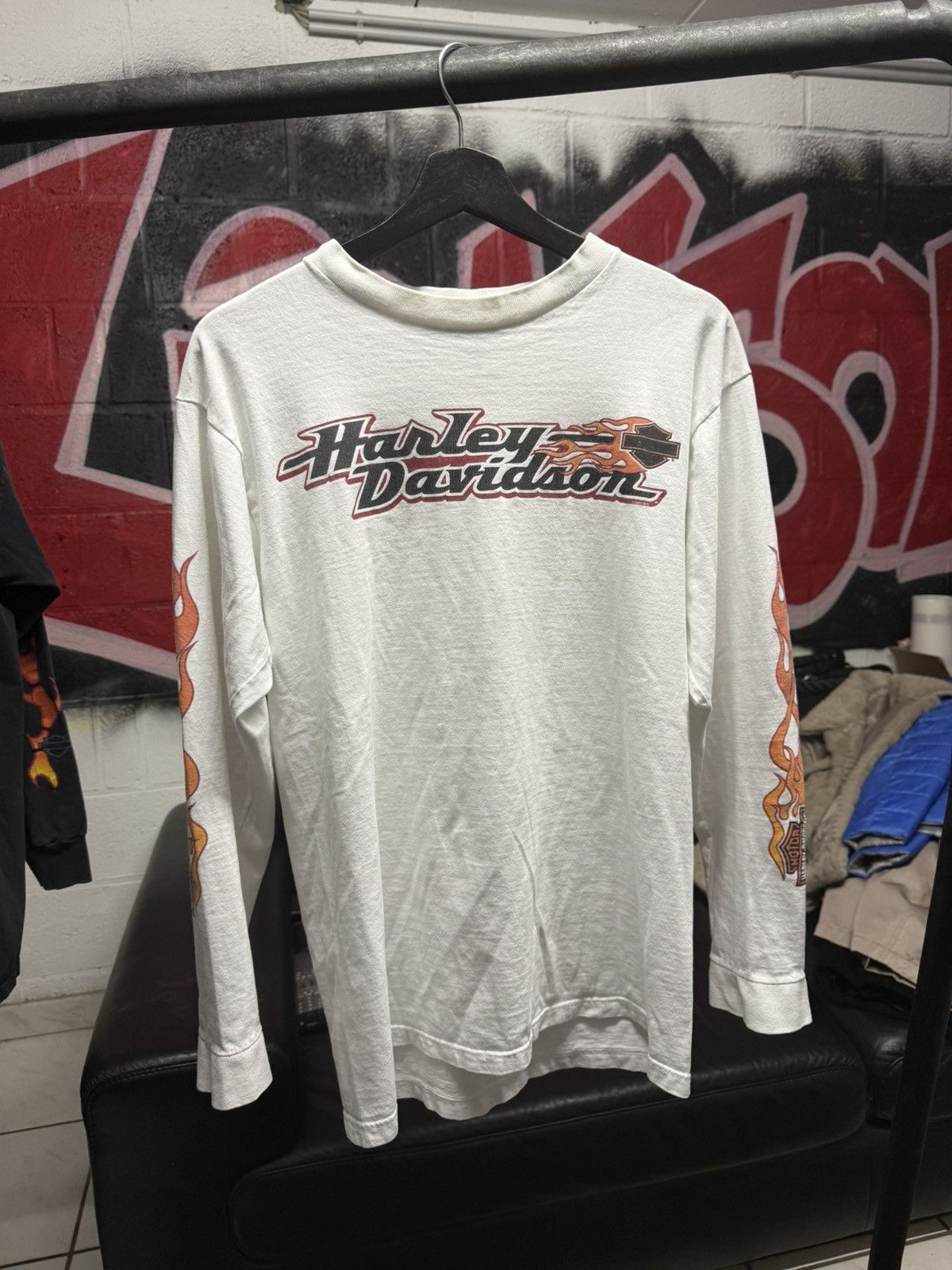 Harley Davidson Harley Davidson Longsleeve Vintage Size US M / EU 48-50 / 2 - 1 Thumbnail