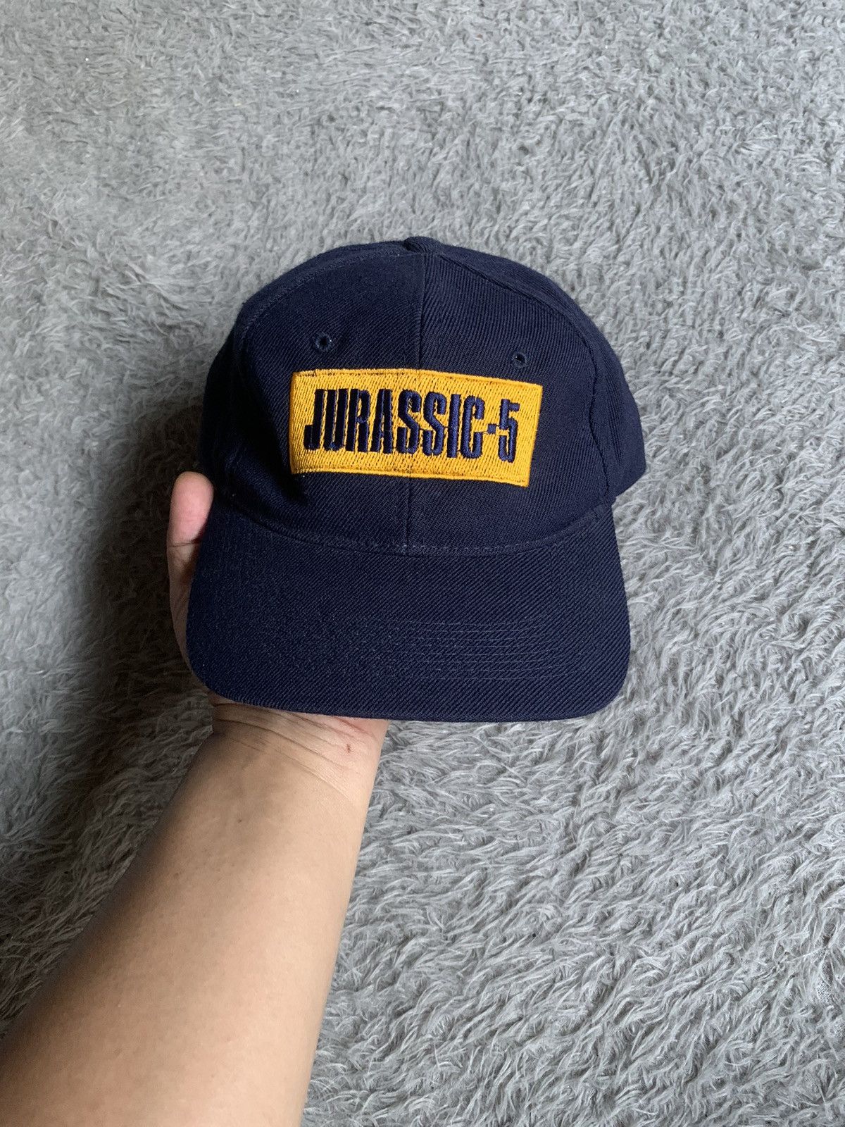 Rap Tees Vintage 90s Very Rare Jurassic 5 Hip Hop Hat Cap Size ONE SIZE - 1 Thumbnail