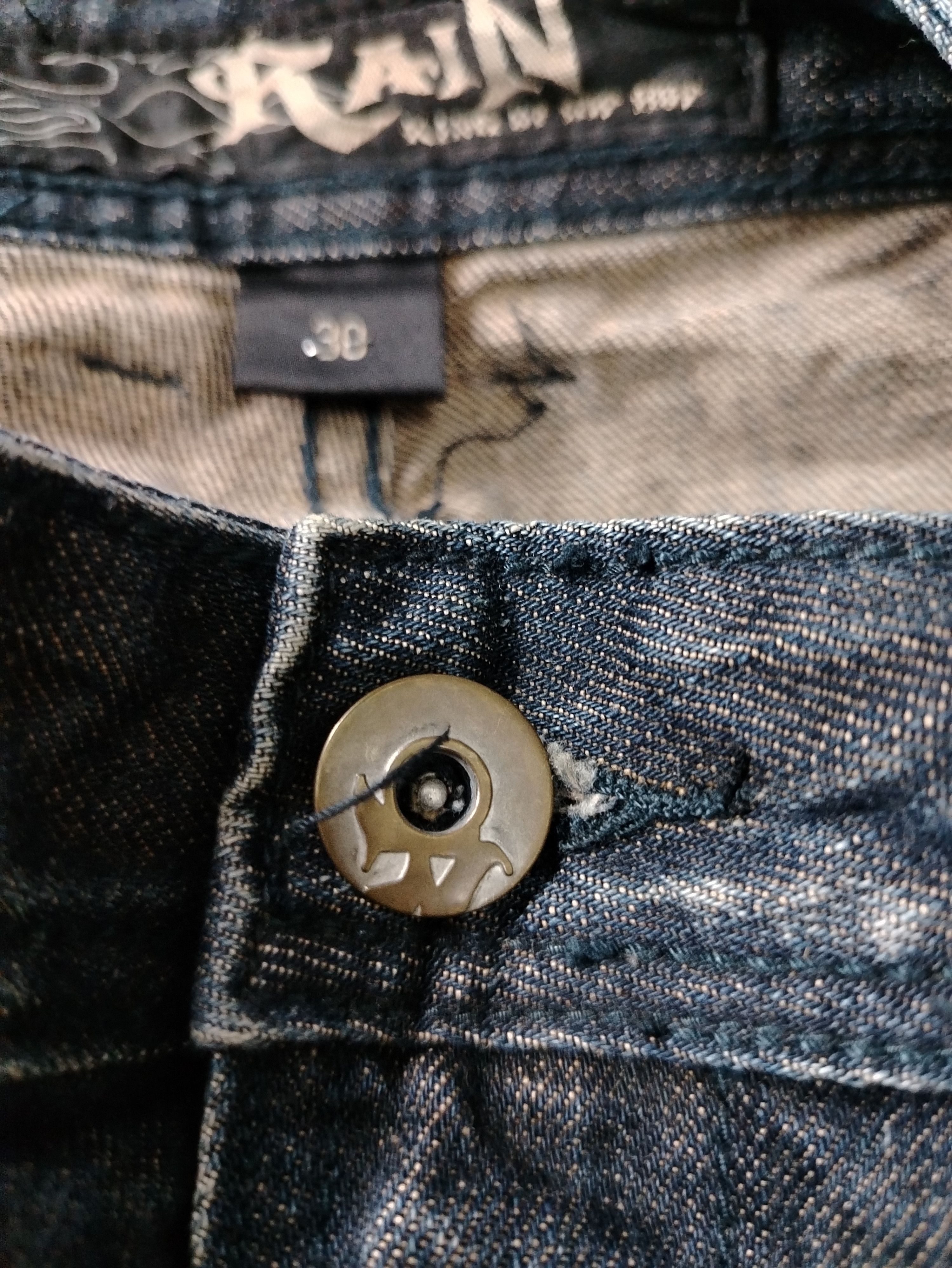 Casablanca Unity is Power Distressed denim Size US 33 - 4 Thumbnail