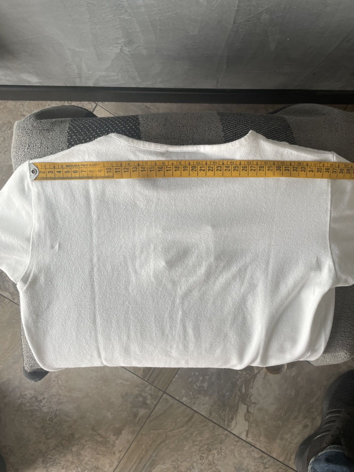 Fendi Rare 90s Fendi Jeans Logo Patch Tee – Vintage Archive Piece Size S / US 4 / IT 40 - 8 Thumbnail
