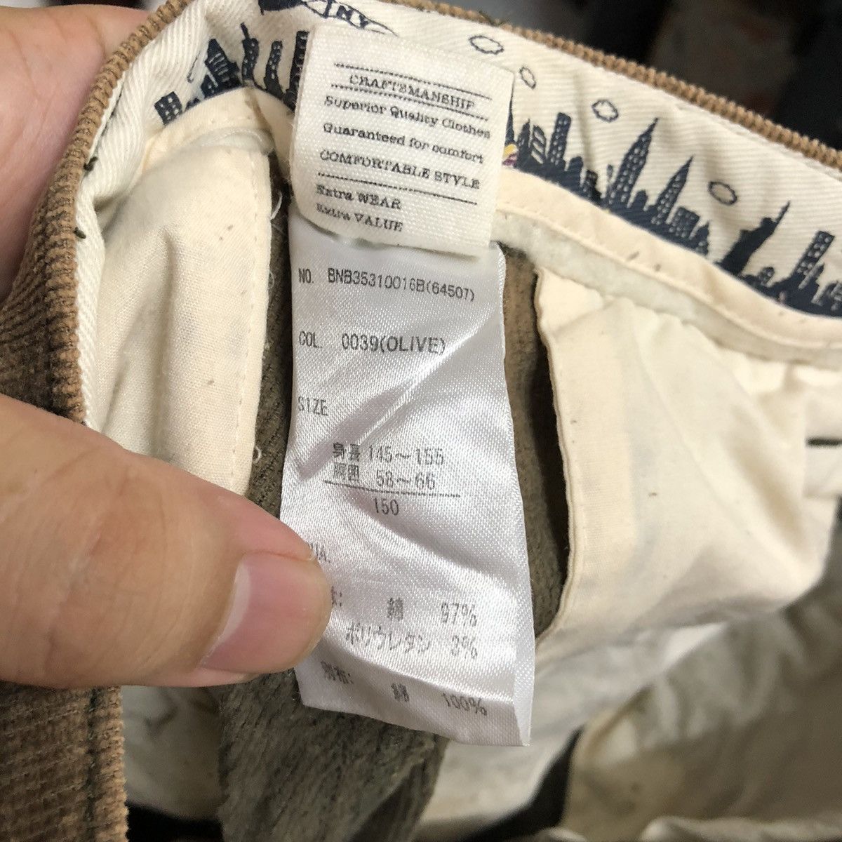 Japanese Brand DLL Back Number Brown Cargo Multipocket Pants #C223 Size 25" / US 0 / IT 36 - 18 Thumbnail
