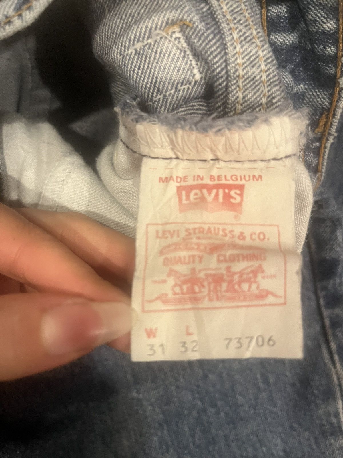Levi's Very rare vintage Levi's 505 jean old patch size 25 Size 25" / US 0 / IT 36 - 5 Thumbnail