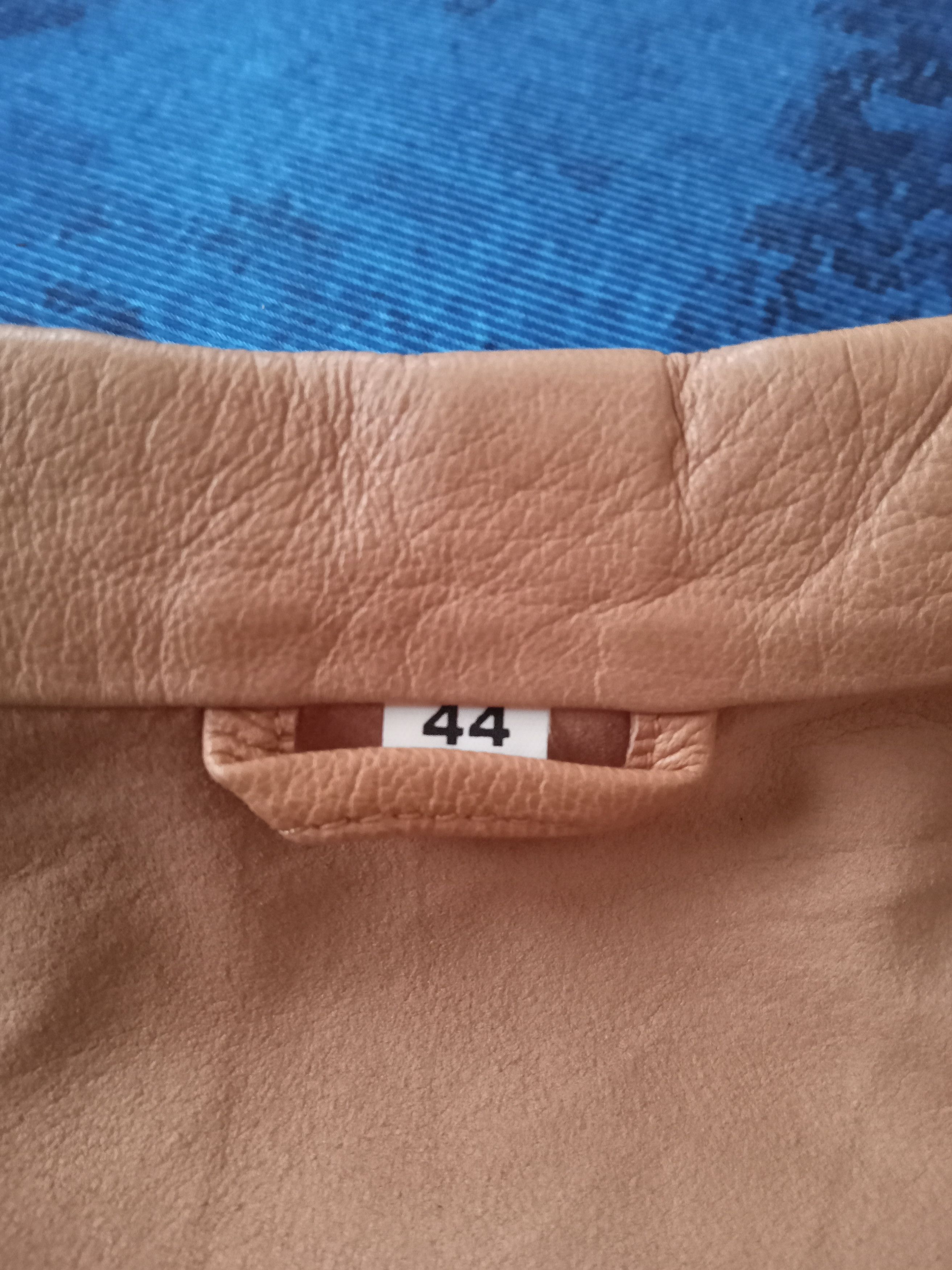 Designer Dual View Milano Ricamato A Mano Rare Design Leather Jacket Size L / US 10 / IT 46 - 5 Thumbnail