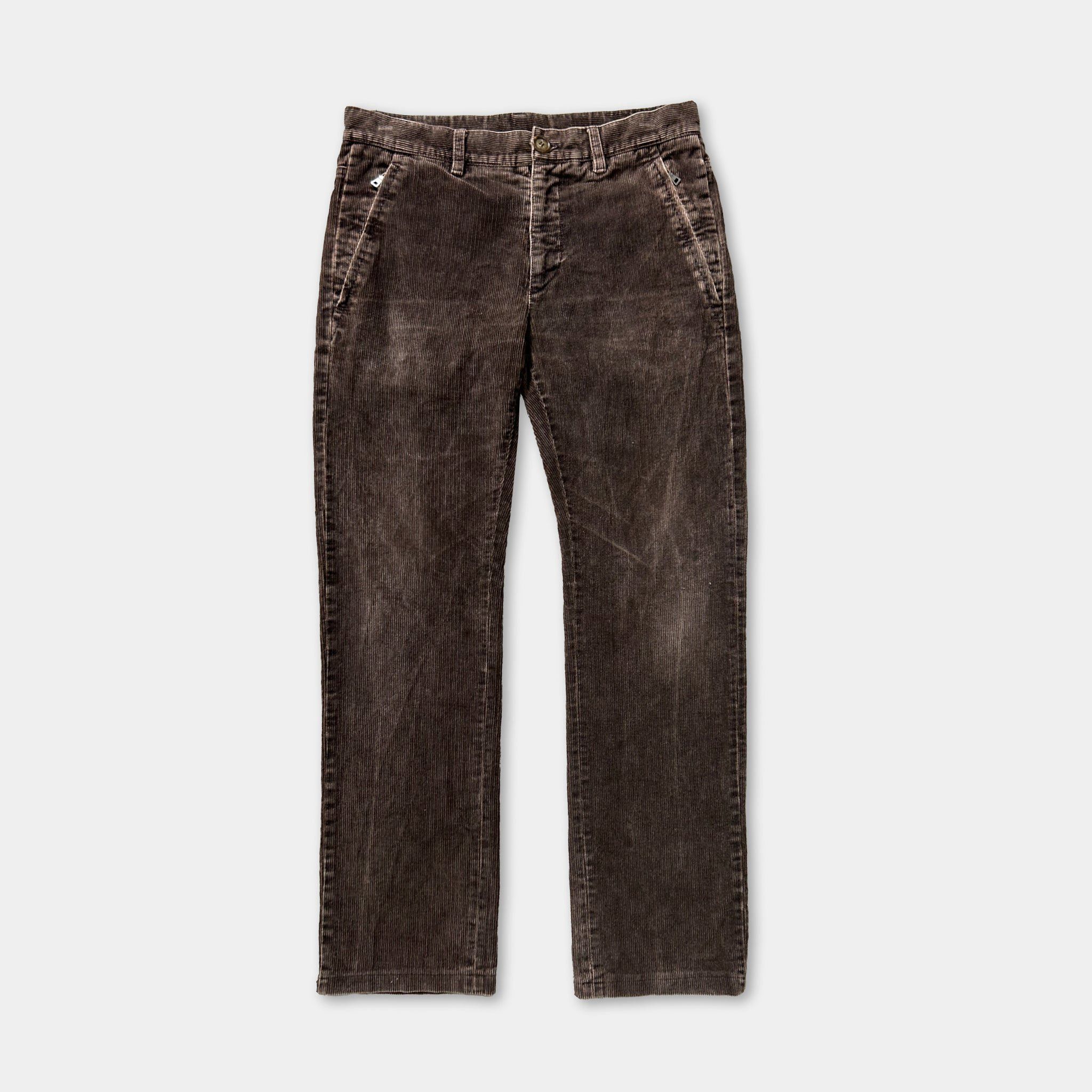 Prada Brown Corduroy Pants