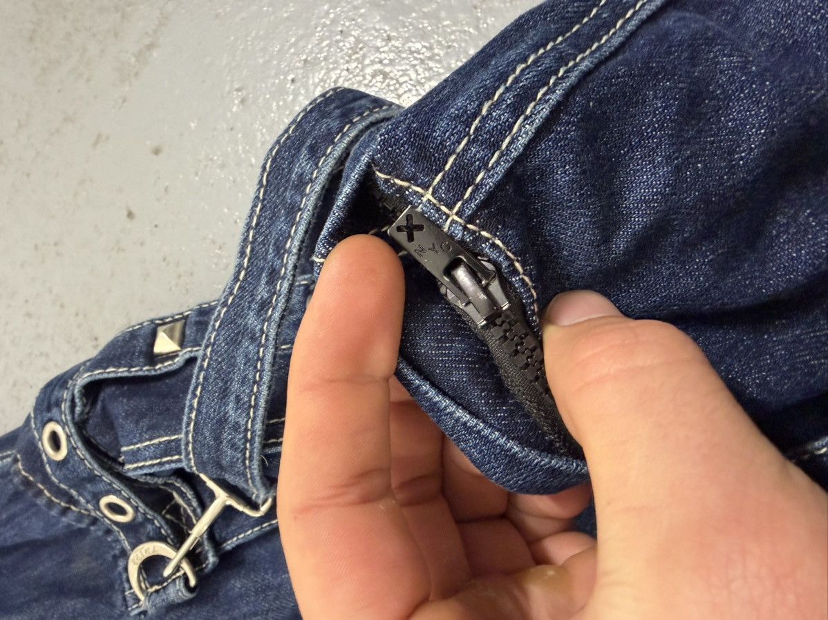 Tripp NYC Tripp Nyc Multi-laces Rivets Wide Transformed Pants Size US 32 / EU 48 - 4 Thumbnail