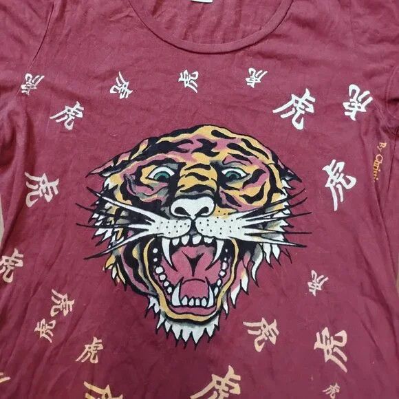 Other Vintage Y2K Ed Hardy Tiger King Joe Exotic T-Shirt Size M / US 6-8 / IT 42-44 - 1 Thumbnail