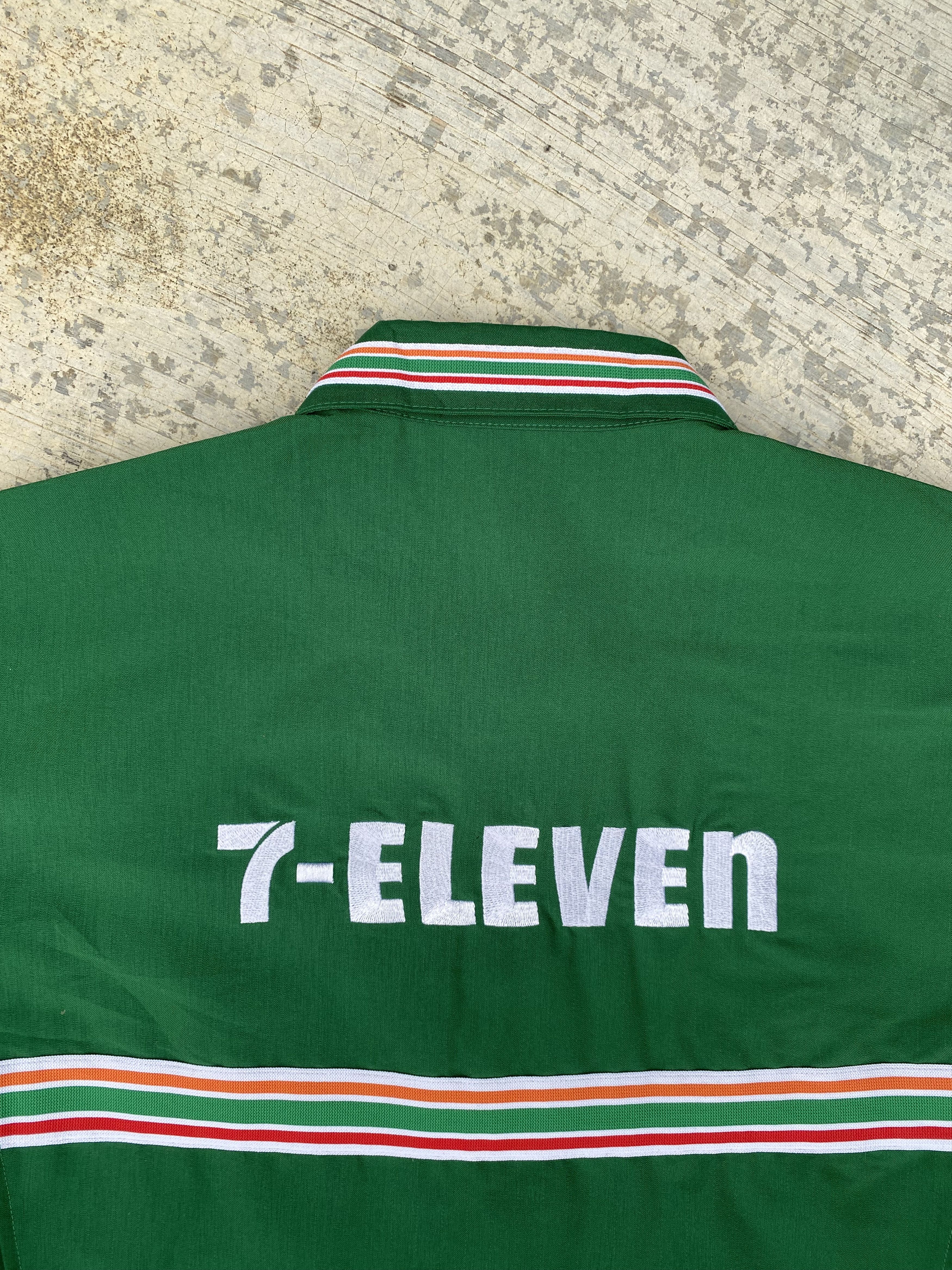 Uniform Wares Vintage 7-eleven woven spellout workshirt uniform Size US M / EU 48-50 / 2 - 7 Thumbnail