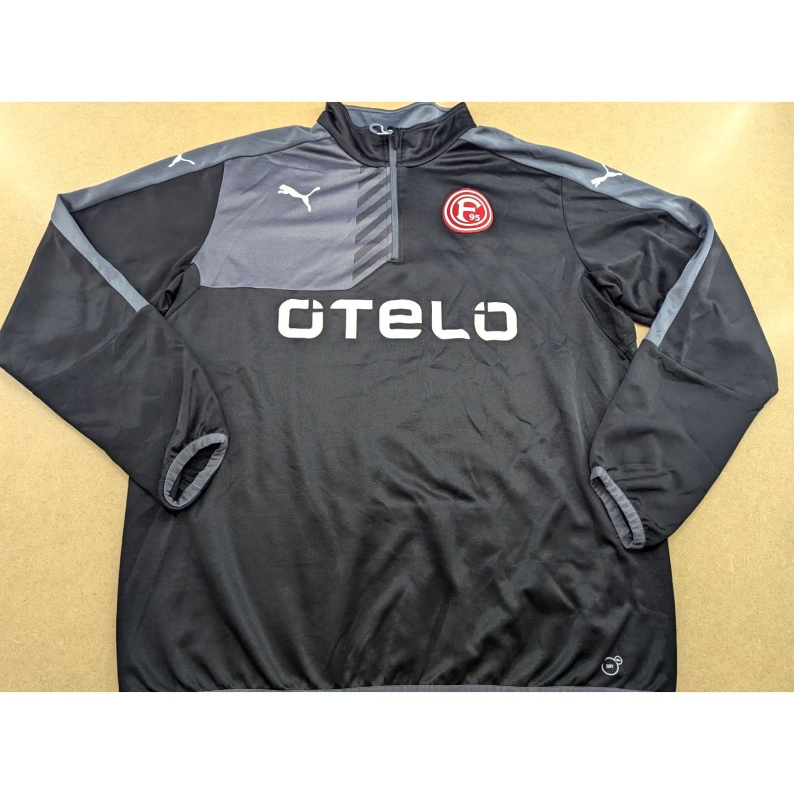 Puma Puma Fortuna Dusseldorf Training Top Mens 2XL Football Black T-Shirt Jersey Athletic Quick Dry Sports Top Size US XXL / EU 58 / 5 - 2 Thumbnail