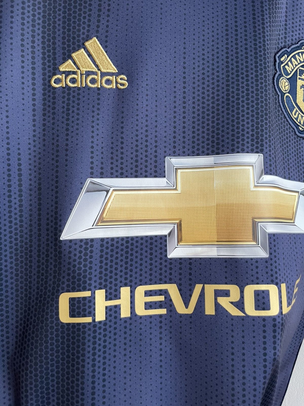Adidas Manchester United 2018 2019 Football Shirt Soccer Jersey Size US S / EU 44-46 / 1 - 7 Thumbnail